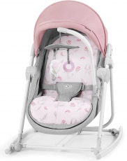 Шезлонг-качалка 5 в 1 Kinderkraft Unimo Peony Rose